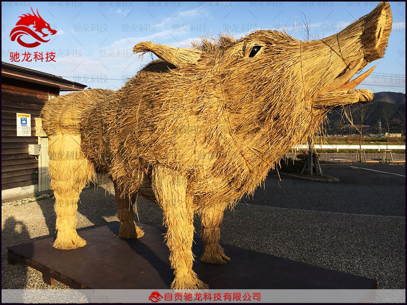 大型稻草雕塑制作