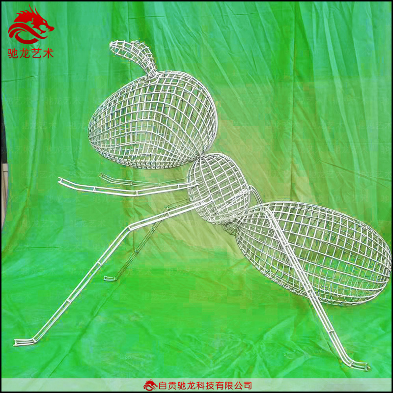 蚂蚁铁艺镂空雕塑